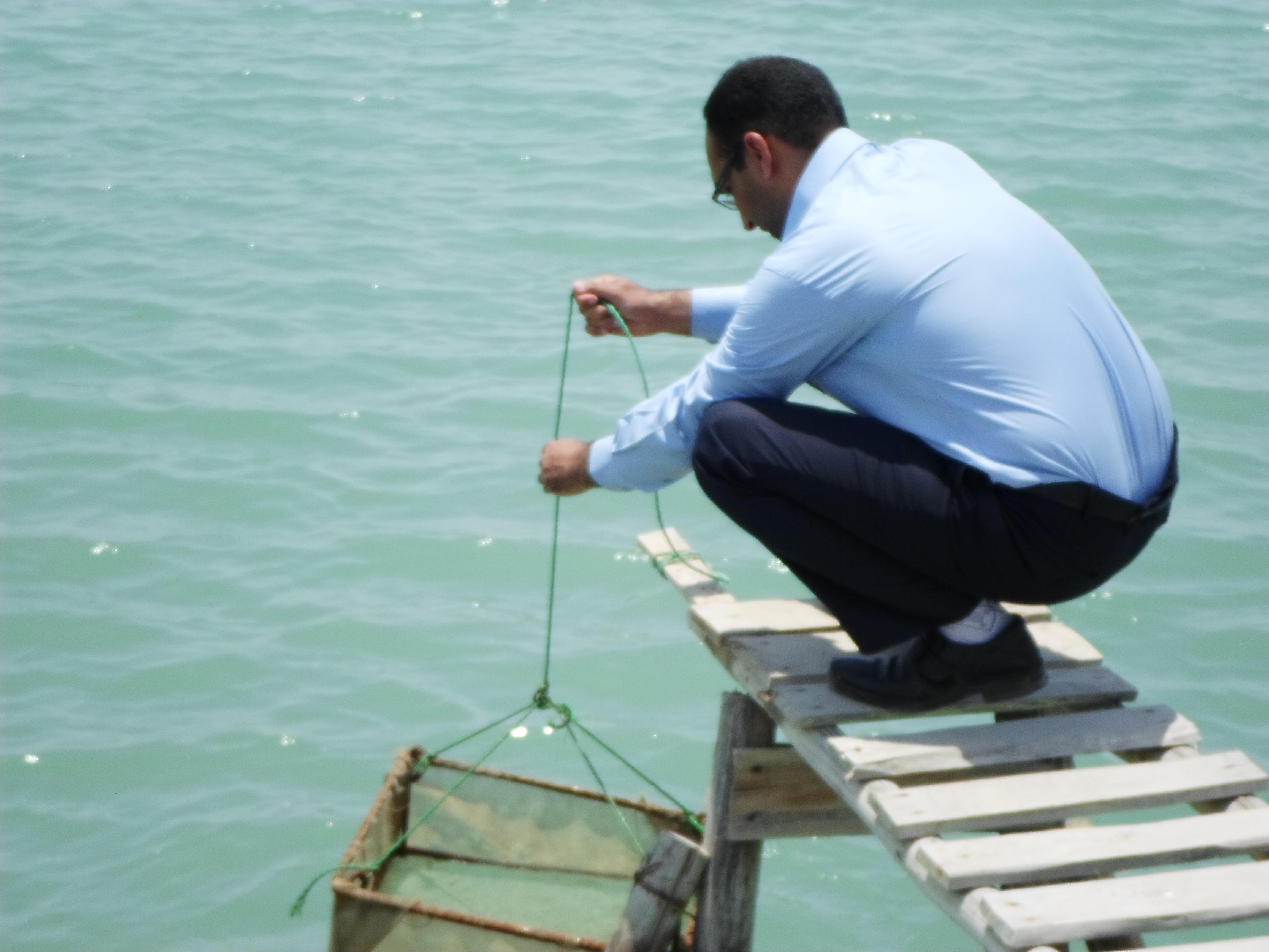 بازديد از استخرهاي پرورش ميگو، تياب و بندر كلاهي آذرماه 93