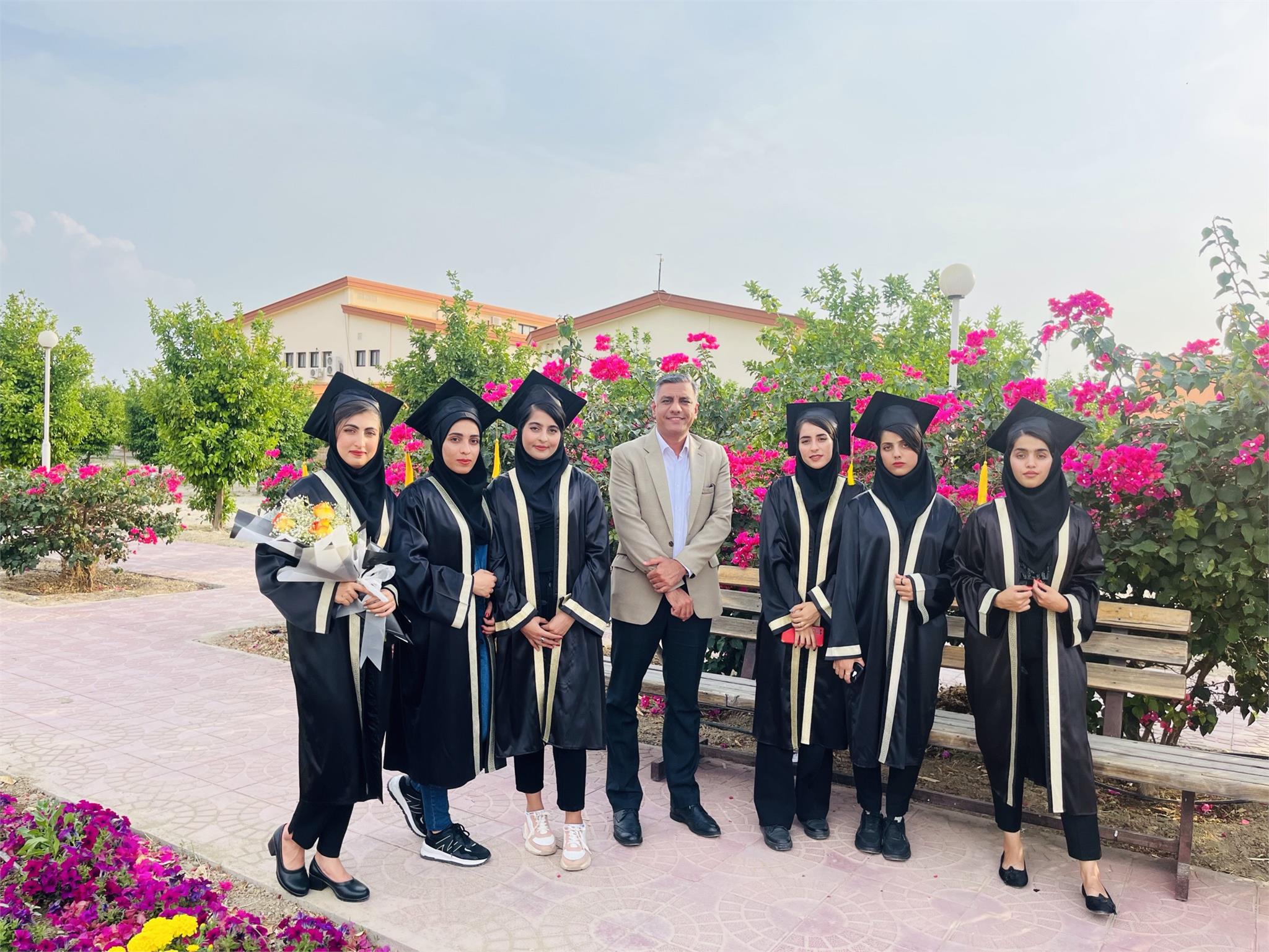 Graduation ceremony of Plant Protection students, University of Jiroft, May 2023